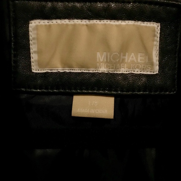MICHAEL Michael Kors Moto Leather Jacket - Picture 2 of 5